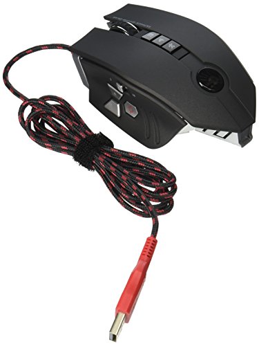 ZL50 Sniper Edition Laser Wired Gaming Mouse - 11 Programmable Buttons - Light Strike Optical Switches and Wheel - X'Glide Mouse Feet - Adjustable 8200 CPI/DPI - Wired USB Black