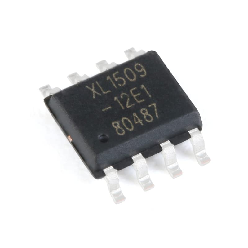 JESSINIE 10Pcs XL1509-12E1 SOP-8 2A 12V 150khz Buck DC Power Converter SOP8 Electronic Components