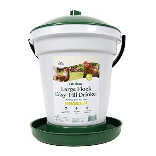 Harris Farms 1000267 Not Available Poultry Drinker, 6.25 Gallon, Green