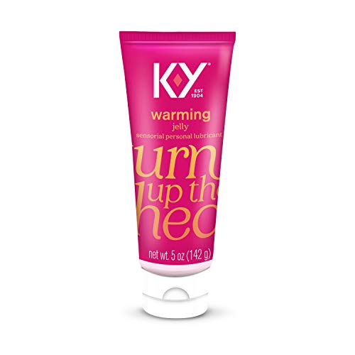 K-Y Warming Jelly Lube, Sensorial Personal Lubricant, Glycol Based Formula, 5 fl oz (Pack of 1)