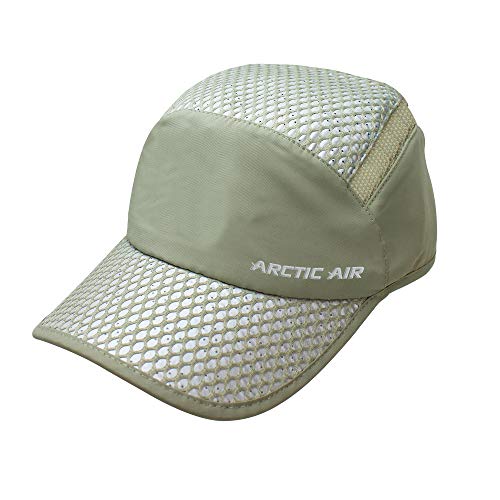 Arctic Air Adjustable Sports Cap, Beige, Hat
