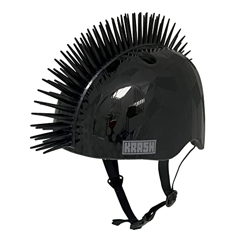 Krash 80100006 Cube Hurt Hawk Helmet, Youth 8+ Years, Black