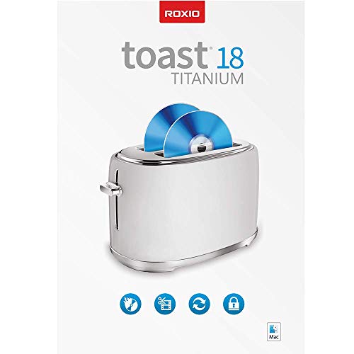 Roxio Toast 18 Titanium | DVD Burner & Digital Media Suite [Mac Download] [Old Version]
