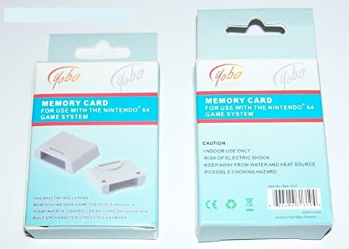 Memory Card 256KB For Nintendo 64 Controller Pak Yobo