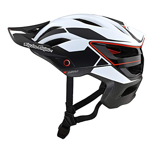 Troy Lee Designs A3 Proto Half Shell Mountain Bike Helmet W/MIPS - EPP EPS Premium Lightweight - All Mountain Enduro Gravel Trail Cycling MTB (White, MD/LG)