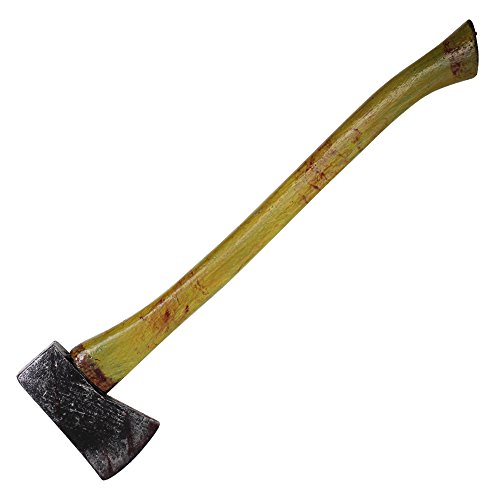 22.5' Bloody Foam Axe Woodsman Costume Prop LARP Lumberjack Axe