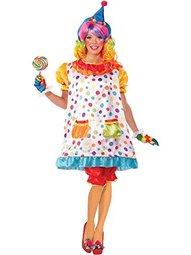 Forum Novelties Women's Wiggles The Clown Xl Costume, Multi, X-Large