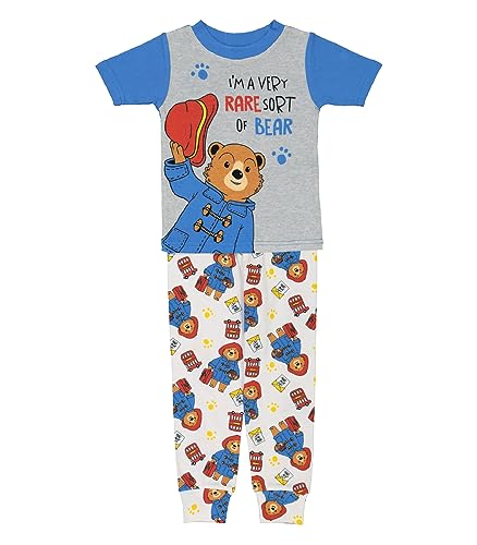 Paddington Bear Little Boys' Snug-Fit Pajamas, Paddington Things, 4T