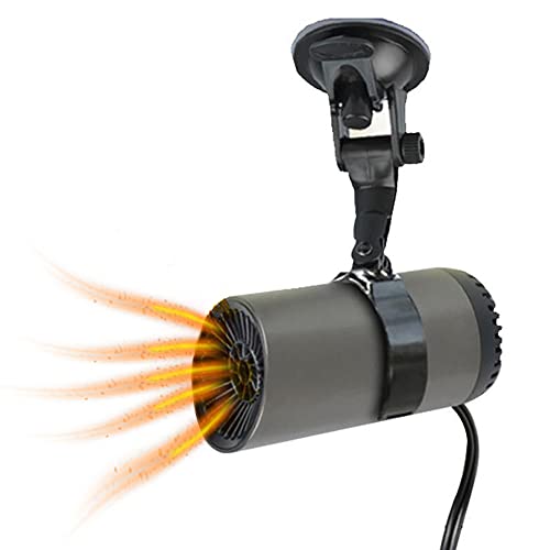 Car Heater Portable Car Fan 2 in 1 Modes 12V 150W Plug in Cigarette Lighter with Heating and Cooling for Fast Heating Modes