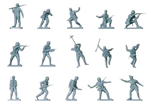 Airfix Vintage Classics WWII German Infantry Soldiers 1:72 Military Figures Plastic Model Kit A00705V