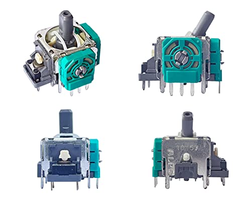 2PCs Replacement Analog Joystick for Switch Pro Controller – ElecGear Repair Parts 3D Thumb stick Wireless Controller Rocker compatible with Nintendo NS Pro with Screwdriver Tool Kit