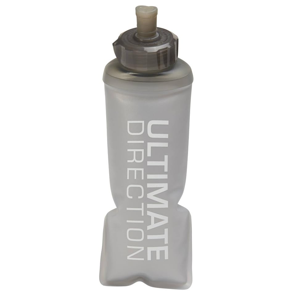 Ultimate Direction Body Bottle V3 - Soft Sided Water Bottle for Running, Marathons, Backpacking, 500mL Volume, BPA Free, Hot or Cold Compatible