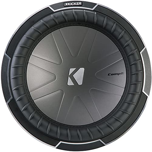 KICKER CompQ12 Q-Class 12-Inch (30cm) Subwoofer, Dual Voice Coil 2-Ohm