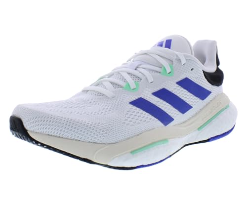 adidas Solarglide 6 Running Shoes Men's, White, Size 10