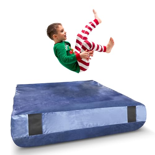 Cheer Collection Crash Pad - Crash Pads for Kids Sensory with Washable Cover - Sensory Room Must Haves - Crash Mat (3' x 4' FT)