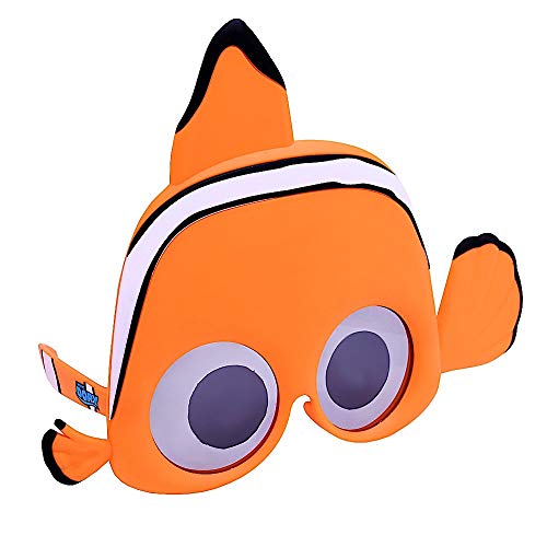Sun-Staches Disney Official Nemo Sunglasses | Finding Dory Costume Accessory | UV400 | One Size Fits Most
