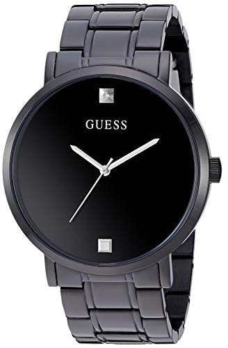 GUESS Stainless Steel Genuine Diamond Dial Watch (Model: U1315G3)