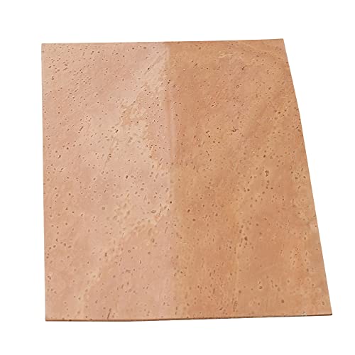 lovermusic Wood Color Saxophone Cork Sheet Replacement for Woodwinds Instrument Parts Accessories (Thickness:1.2MM)