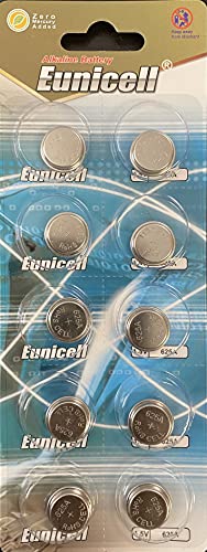 Hillflower 10 pcs 625A LR9 L1560 PX625A PX13 Card 1.5V 0% Mercury 0% Hg Alkaline Light Prime Battery