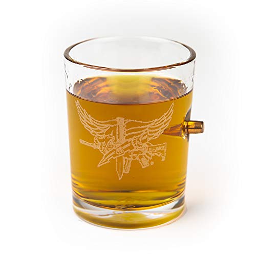 Center Mass, Inc. SWAT Operator Bullet Whiskey Glass .308