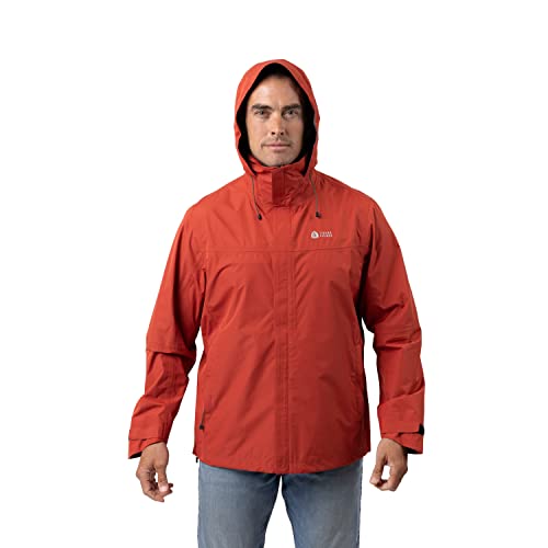 Sierra Designs HURRICANE RAIN JACKET M SM FIRE WHIRL