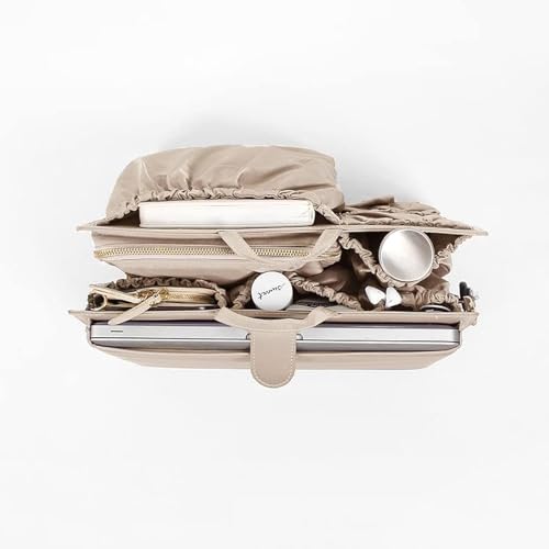 ToteSavvy Deluxe Bag Organizer (Almond)