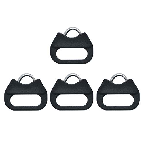 VKO Lug Ring Camera Strap Triangle Split Ring Hook Plastic Cap Compatible with All Brand D-SLR Rangefinder Mirrorless Camera W/Round Eyelet(2 Pair)