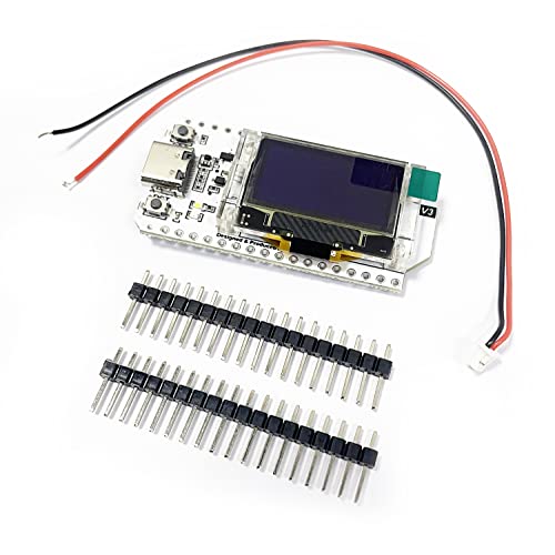 HiLetgo ESP32 OLED WiFi Kit V3 Type-C ESP-32 0.96 Inch Blue OLED Display WiFi+Bluetooth CP2012 Internet Development Board for Arduino ESP8266 NodeMCU