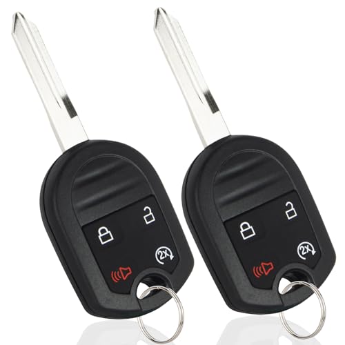 Key Fob Remote Replacement Fits for Ford F-150| F150| F250| F350| Explorer| Lincoln Mark LT| Navigator 2011-2017 Keyless Entry Remote Start Control CWTWB1U793 (2-Pack)