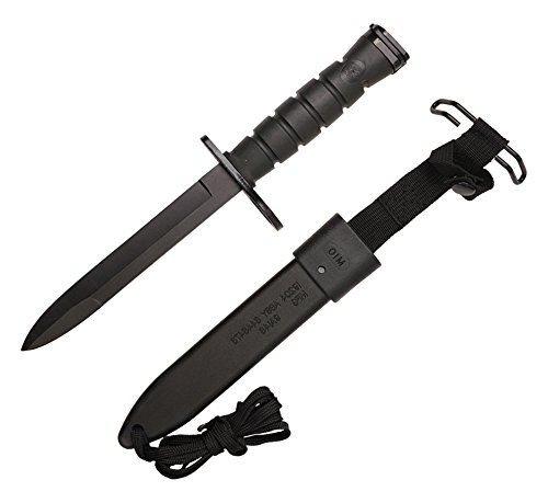 Wartech H-16M M7 Bayonet Knife with Sheath, 13',Metal