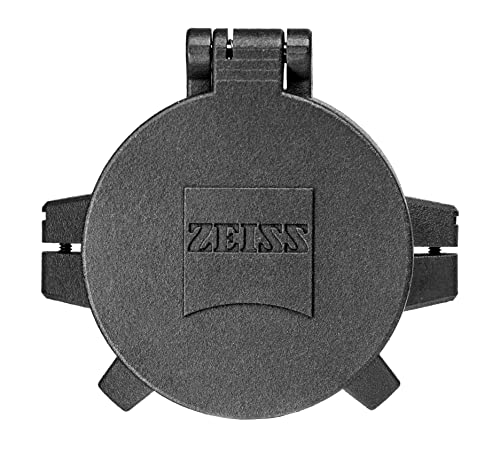 ZEISS Flip-Up and Fold-Flat Pro Lens Cover Protects Objective Lens for Conquest V4, Conquest V6, V8, and LRP S5 Riflescopes from Dirt, Mud, and Rain, 50 mm, 2.205'
