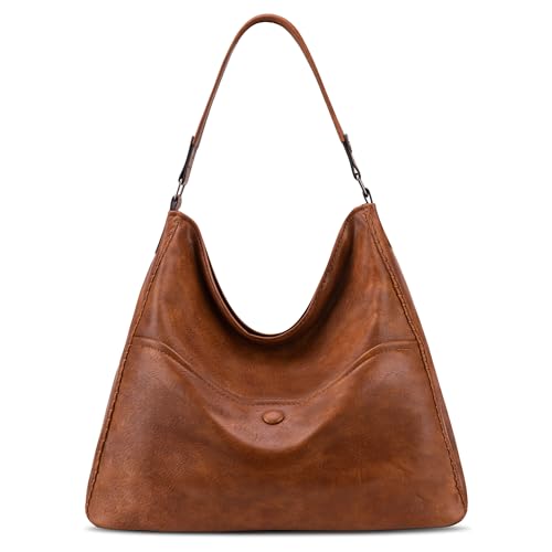 Montana West Large Hobo Bag for Women Large Shoulder Purses and Handbags Tote Purse MWW37-G918 BR