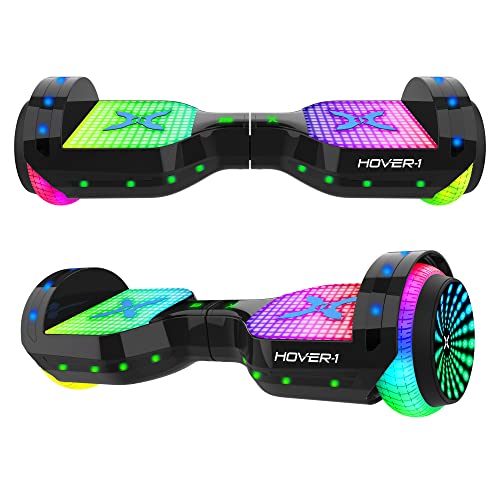 Hover-1 Astro Electric Hoverboard 7MPH Top Speed, 9 Mile Range, 5HR Run-Time, Built-In Bluetooth Speaker, Rider Modes: Beginner to Expert