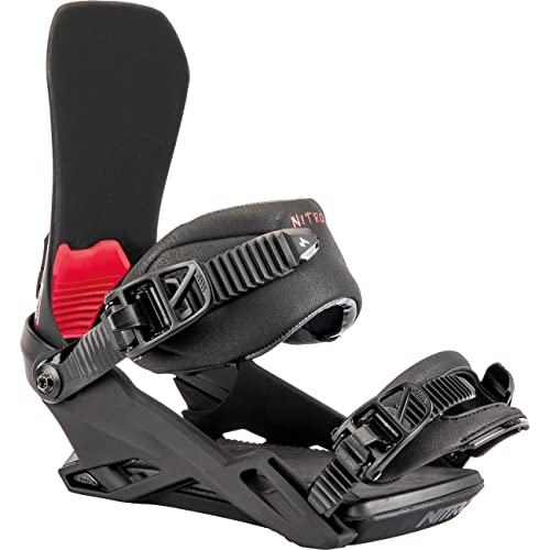 Nitro Men's One '23 Snowboard All-Terrain Binding Snowboard Binding, Samurai, L