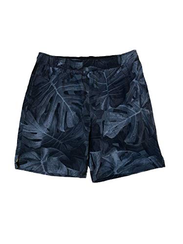 Speedo Men's Tech Volley UPF 50+ Active Stretch Water Repellant Shorts (Speedo Black, Medium)