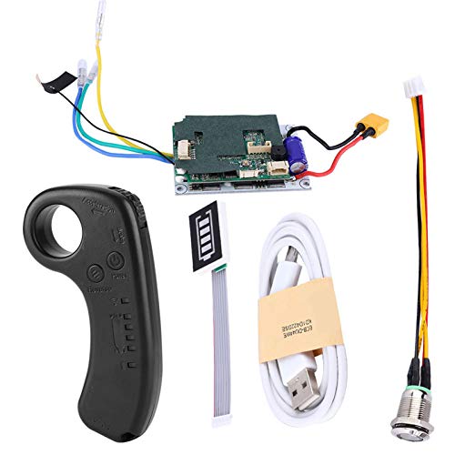 Electric Skateboard ESC Kit, 10S 36V Single Drive ESC Substitute Control Mainboard with Remote for DIY Electric Skateboard Longboard