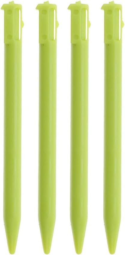 4 x Plastic Touch Screen Pen Stylus Portable Pen for Nintend 3DS Game Console (Green)