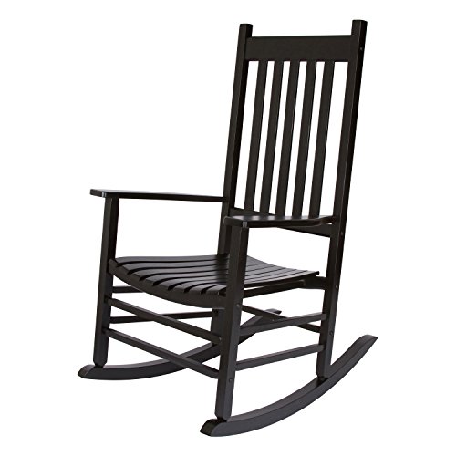 Shine Company Vermont Porch Rocker – Black