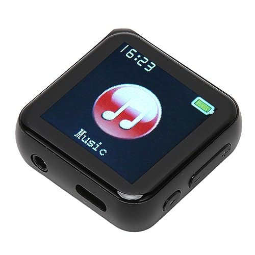 Music Player Voice Recorder, MP3 Alarm Clock Radio Voice Recorder HiFi Noise Reduction Versatile for School (32g)