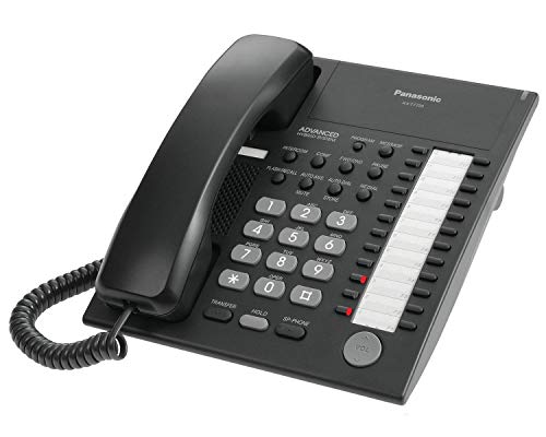 Panasonic KX-T7720B 24 Button Advanced Hybrid Speakerphone/telephone - Black (Certified Refurbished)