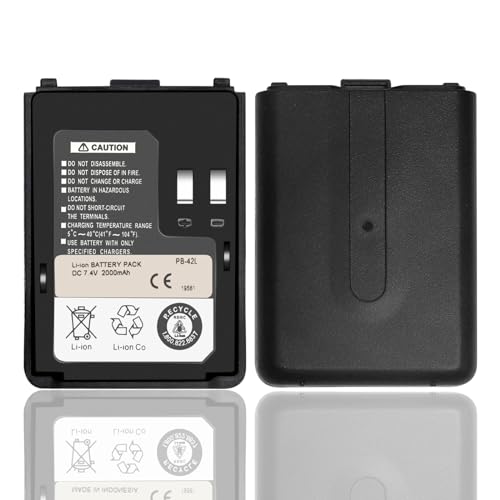 LIENIAO PB-42 Battery PB-42L Battery [2024 New Version] for Kenwood TH-F6A Battery TH-F6 Battery TH-F7 TH-F7E TH-F7A TH-FTE PB-42Li PB-42XL Battery