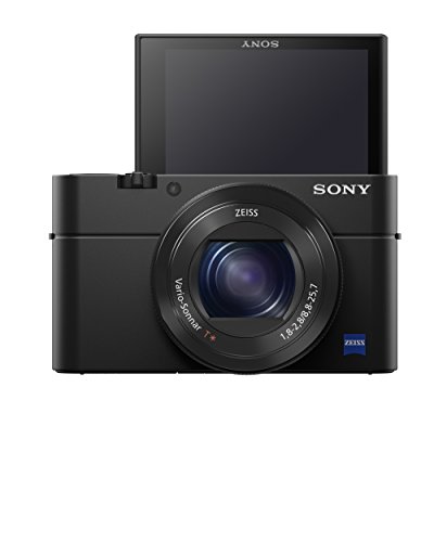 Sony RX100 IV 20.1 MP Premium Compact Digital Camera w/ 1-inch Sensor, 4K Movies and 40x Super Slow Motion HD DSCRX100M4/B Black