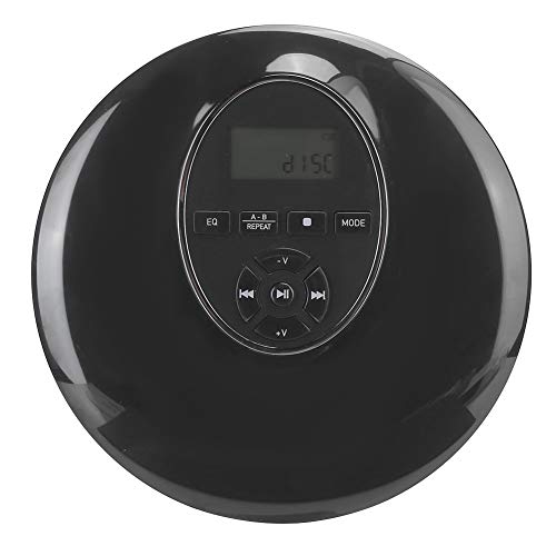 Portable CD Player, ABS and Metal 2x1.5v AA Battery 2.0 inch CD Player LCD Display for Learn
