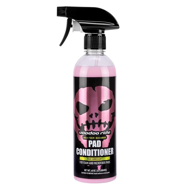 Voodoo Ride Pad Conditioner - Polishing & Buffing Pad Conditioner, Enhances Compound Absorption, Reduces Wear and Tear, pH Neutral, Safe for All Pads, Strawberry Scented