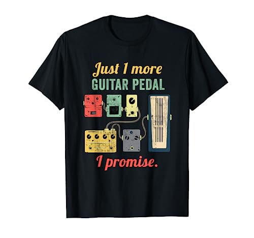 Guitar Player Pedal Board Guitarist Gifts | Playing Guitars T-Shirt