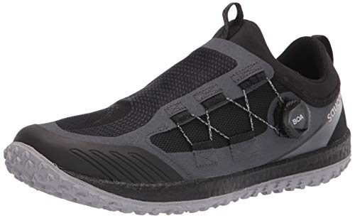 Saucony Men's Switchback 2 Trail Running Shoe, Black/Charcoal, 10.5