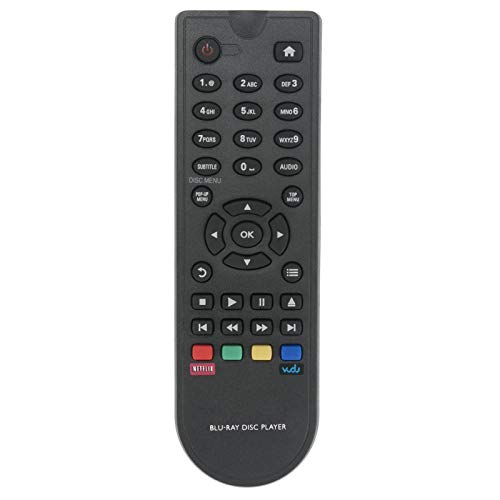 ECOTROLLY New Remote Control for Philips Blu-Ray DVD BDP3406 BDP3406/F7 BDP5406 BDP5406/F7 BDP3406 BDP3306/F7 BDP5506 BDP5406 BDP2985 BDP2900 BDP3280 BDP3100 BDP3080 BDP2700 Vudu