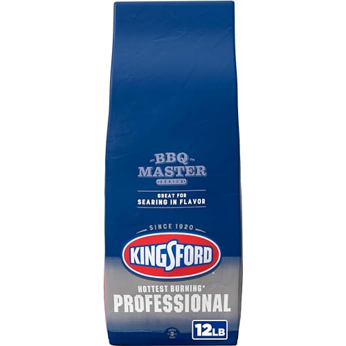 Kingsford Charcoal Professional Briquettes, BBQ Charcoal for Grilling - 12 Pounds (Package May Vary)