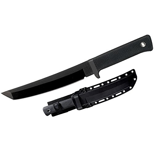 Cold Steel Recon Tanto Fixed Blade Knife with Sheath, SK-5 Steel, 7.0' (49LRT)