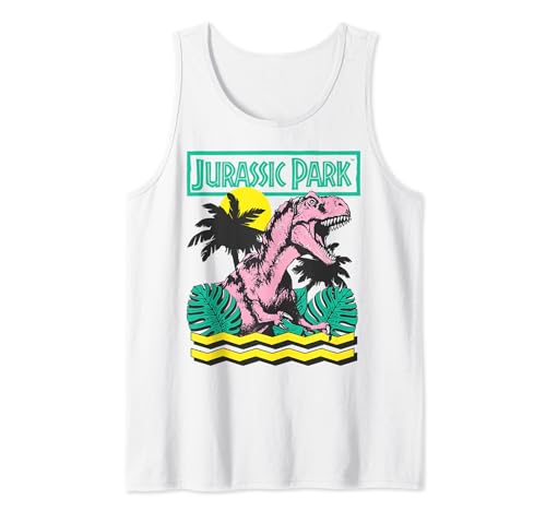 Jurassic Park Vintage T-Rex Roar Retro Tank Top